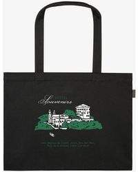 A.P.C. - A. P.c. Men's Hotel Jjjjound Tote Bag One Size In Black - Lyst