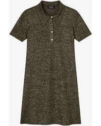 A.P.C. - A. P.c. Women's Polo Dress Size: Extra Small In Black - Lyst