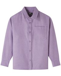 A.P.C. - Heather Violet - Lyst