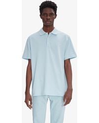 A.P.C. - A. P.c. Men's Standard Polo Shirt Size: Extra Small In Pale Blue - Lyst