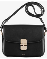 A.P.C. - A. P.c. Grace Small Bag One Size Black - Lyst