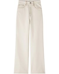 A.P.C. - A. P.c. Clinteau Jeans 25 Ecru - Lyst