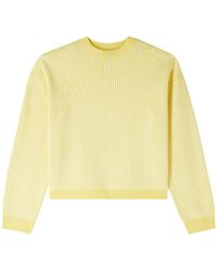 A.P.C. - A. P.c. Women's Daisy Sweater Size: Extra Small In Yellow - Lyst