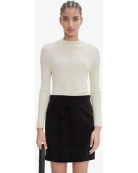 A.P.C. - A. P.c. Women's Cara Sweater Size: Extra Small In Off-white - Lyst