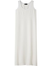 A.P.C. - A. P.c. Penny Dress 34 Off White - Lyst
