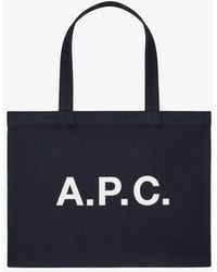 A.P.C. - A. P.c. Men's Diane Shopping Bag One Size In Black - Lyst