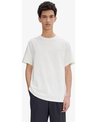 A.P.C. - A. P.c. Men's Standard Rue Madame T-shirt Size: Extra Small In White/sky Blue - Lyst