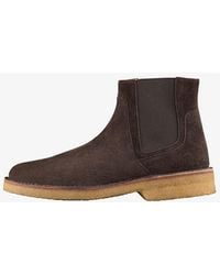 A.P.C. - A. P.c. Theodore Chelsea Boots Us 7 Chestnut Brown - Lyst