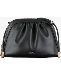 A.P.C. - A. P.c. Ninon Small Drawstring Bag One Size Black - Lyst