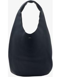 A.P.C. - A. P.c. Women's Le Neige Bag One Size In Dark Navy Blue - Lyst