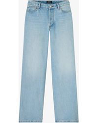 A.P.C. - A. P.c. Elisabeth Jeans 24 Blue - Lyst