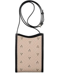 A.P.C. - A. P.c. Jamie Neck Pouch One Size Black - Lyst