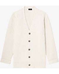 A.P.C. - A. P.c. Wool-cashmere Cardigan Mens Xxs Ecru - Lyst