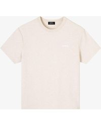 A.P.C. - A. P.c. Boxy Petit Vpc T-shirt Xl Ecru - Lyst