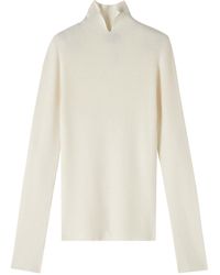 A.P.C. - A. P.c. Women's Nicole Sweater Size: Extra Large In Off-white - Lyst