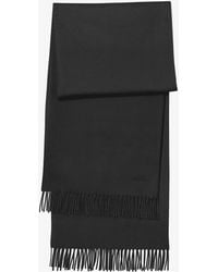 A.P.C. - A. P.c. Men's Alix Embroidered Scarf One Size In Black - Lyst