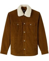 A.P.C. - A. P.c. Men's Alenzo Jacket Size: Extra Small In Camel - Lyst
