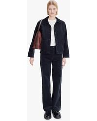 A.P.C. - A. P.c. Women's Elisabeth Pants Size: 25 In Midnight Blue - Lyst