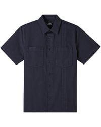 A.P.C. - Hunt Short-Sleeve Shirt - Lyst