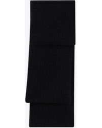 A.P.C. - Camille Scarf One Size Dark Navy Blue - Lyst