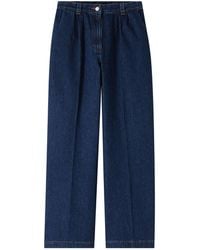 A.P.C. - A. P.c. Tressie Pants 36 Indigo - Lyst