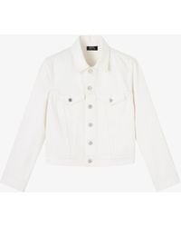 A.P.C. - A. P.c. Dion Jacket 34 White - Lyst