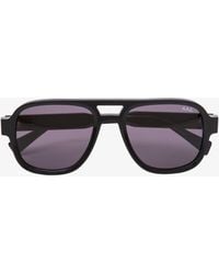 A.P.C. - A. P.c. Les Navigator Sunglasses One Size Black - Lyst