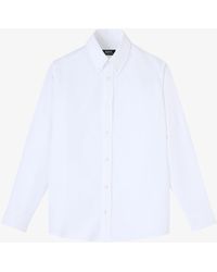 A.P.C. - A. P.c. Kayla Button Down Shirt 34 White - Lyst