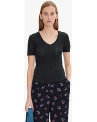 A.P.C. - A. P.c. Livia T-shirt Xs Black - Lyst