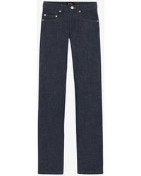 A.P.C. - A. P.c. Women's Standard Jeans Size: 24 In Raw Indigo - Lyst