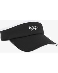 A.P.C. - Cap A. P.c. Golf One Size Black - Lyst