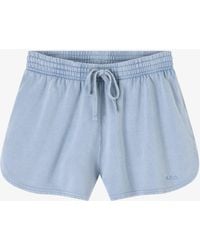 A.P.C. - A. P.c. Women's Liz Shorts Size: Extra Small In Blue - Lyst