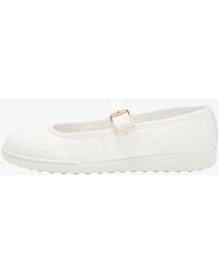 A.P.C. - A. P.c. Moe Mary Jane Sneakers Us 9 White - Lyst