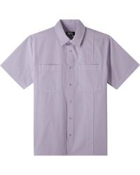 A.P.C. - Hunt Short-Sleeve Shirt - Lyst
