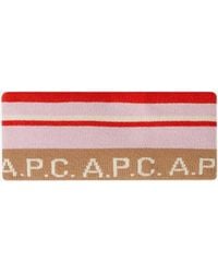 A.P.C. - A. P.c. Mountain Headband (unisex) Size: S1 In Pale Pink - Lyst