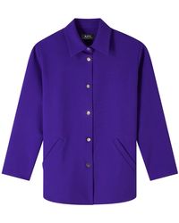 A.P.C. - Violet - Lyst