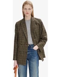 A.P.C. - A. P.c. Lucy Jacket 34 Chestnut Brown - Lyst
