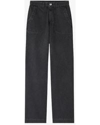 A.P.C. - A. P.c. Women's Seaside Jeans Size: 24 In Stonewashed Black - Lyst