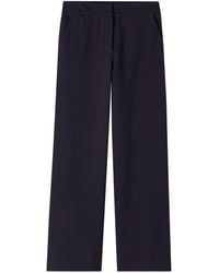 A.P.C. - A. P.c. Women's Billie Pants Size: 40 In Dark Navy Blue - Lyst