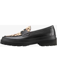 A.P.C. - A. P.c. Clem 2.0 Moccasins Us 6 Black Beige - Lyst