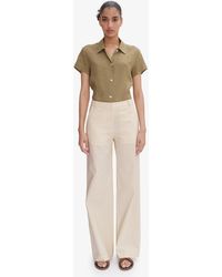 A.P.C. - A. P.c. Margaret Pants 36 Ecru - Lyst