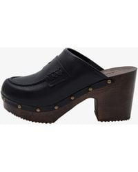 A.P.C. - A. P.c. Les Sabots Us 7 Black - Lyst