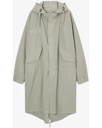 A.P.C. - A. P.c. Curtis Parka S Sage Green - Lyst