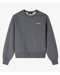 A.P.C. - A. P.c. Boxy Petit Vpc Sweatshirt S Charcoal Grey - Lyst