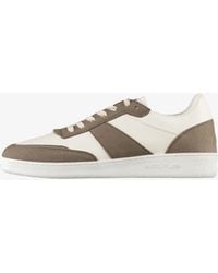 A.P.C. - A. P.c. Plain Sneakers Us W7 Khaki White - Lyst