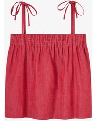 A.P.C. - A. P.c. Cléo Top 40 Red - Lyst