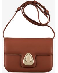 A.P.C. - A. P.c. Astra Small Bag One Size Brown - Lyst