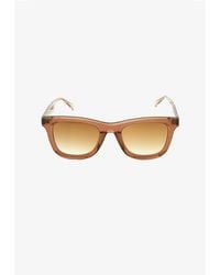 A.P.C. - A. P.c. Men's John Sunglasses One Size In Rosy Beige - Lyst