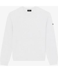 A.P.C. - A. P.c. Men's Thomas Sweater Size: Extra Small In Ecru - Lyst