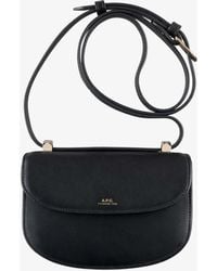 A.P.C. - A. P.c. Women's Genève Mini Bag One Size In Black - Lyst